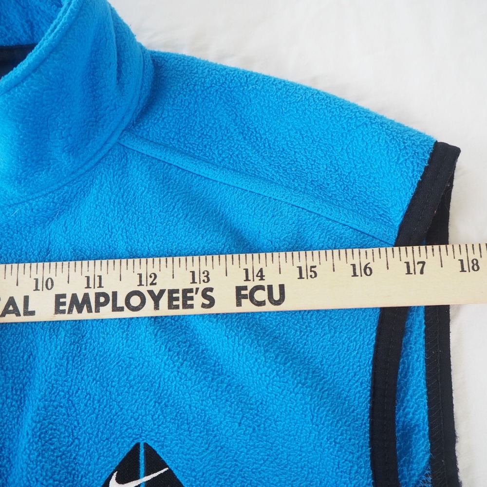 Vintage Nike ACG Therma Fit Fleece Vest Men's Large Full Zip Thermal Y2K - Picture 5 of 10